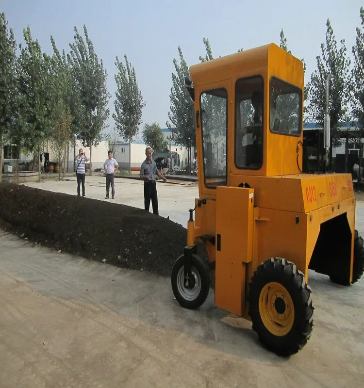 Лошади компост удобрений машина отложным лошадь / корова навоза в органических удобрений