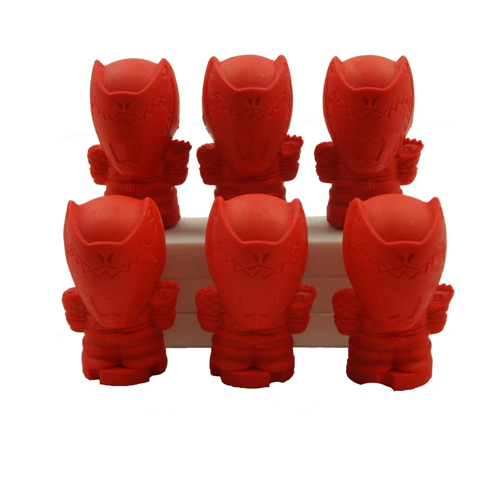 Japanese Stationery 3D Cartoon Character Spiderman Rubber Eraser