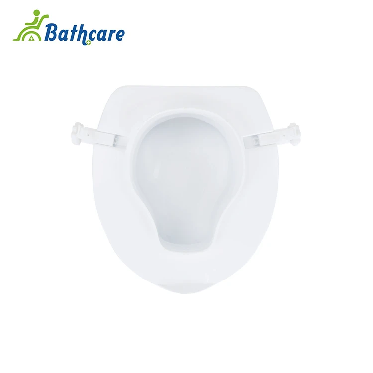 
Factory Supply Plastic White Raised Toilet Seat With Lid 