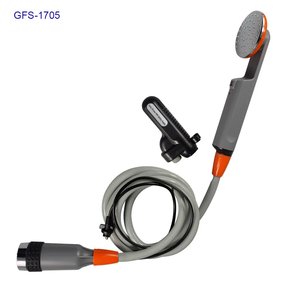 Smart outdoor shower sprayer with rechargeable battery powered , pet shower , flowers watering kit best price for sales