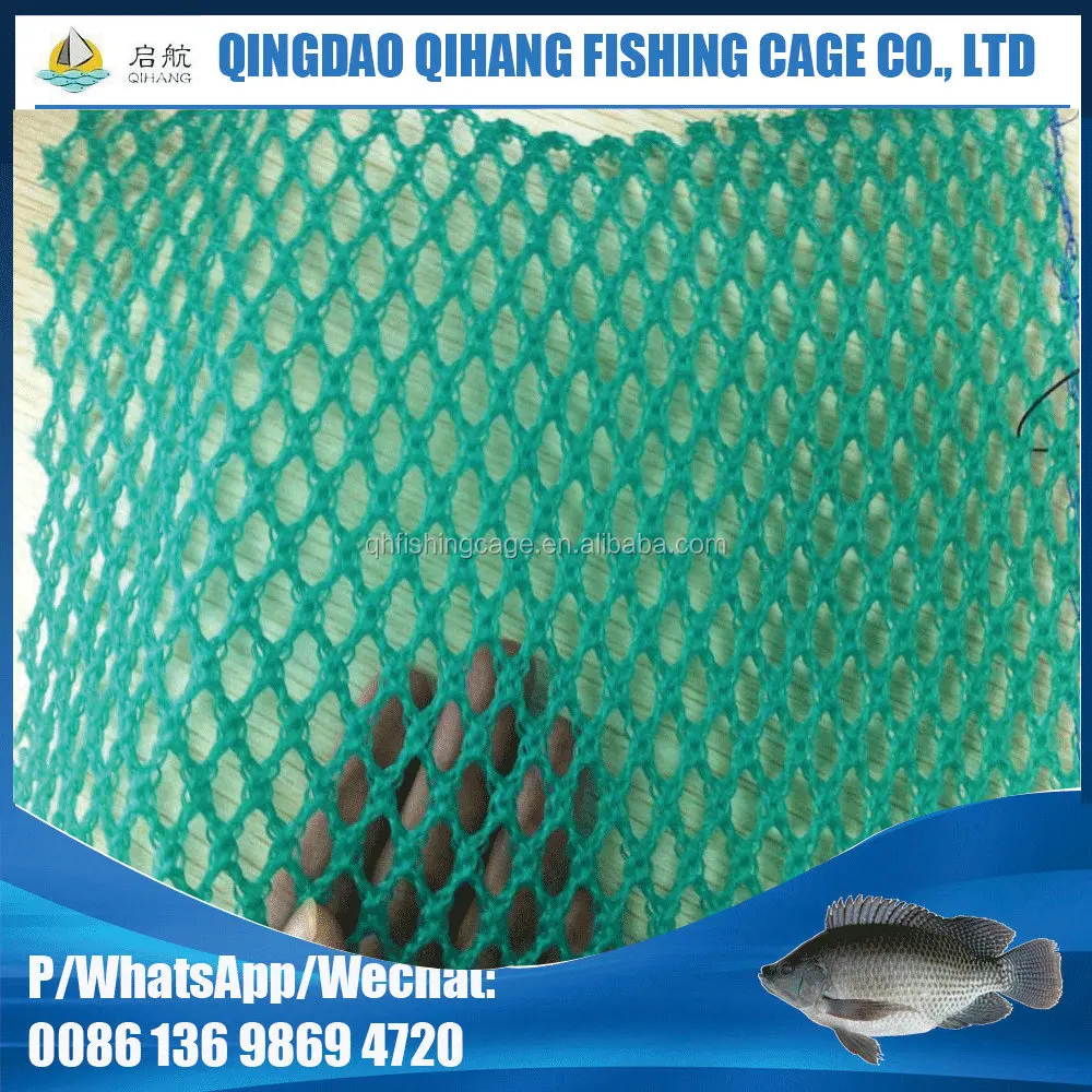 Qihang PE Circular aquaculture equipment plastic fishing farms floating net/cage