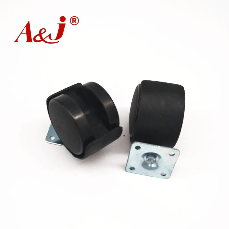 Wholesale 2 Inch Nylon double wheels furniture casters