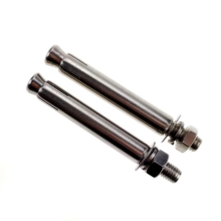 
 M10 анкерные болты из нержавеющей стали, гайки, стандартные плоские шайбы, пружинные шайбы  