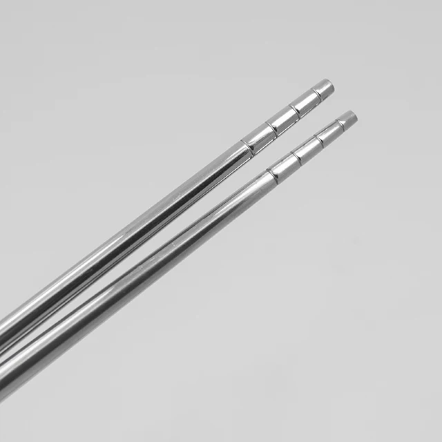 Titanium Food Grade handle chopsticks With outdoor camping hiking tableware