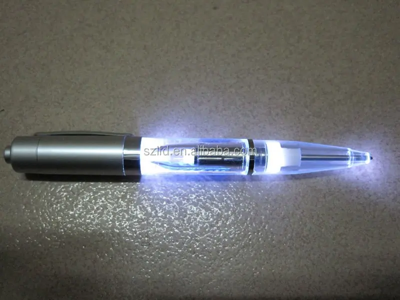 Factory Supply led light pen  led glowing pen for promotional gifts for night writing