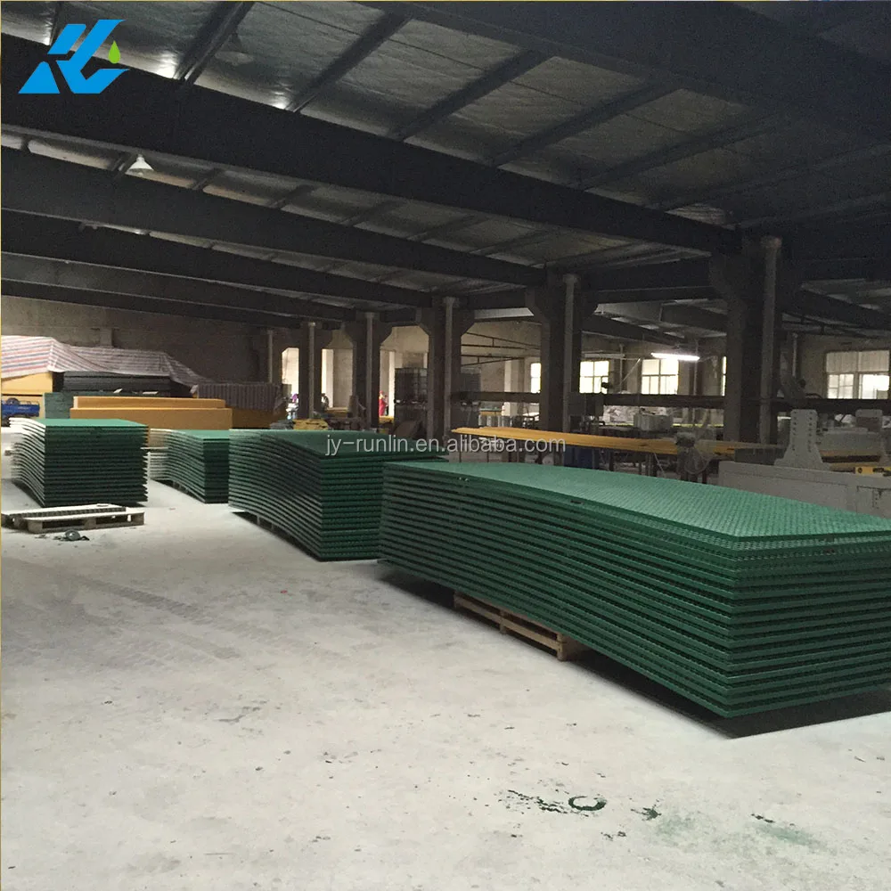 anti-slip and corrosion plastic grating frp sheets