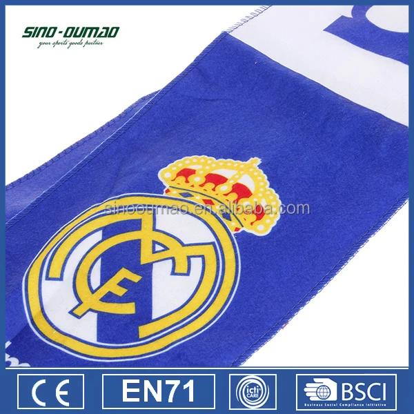 Акриловые узоры Спортивные болельщики Шарф