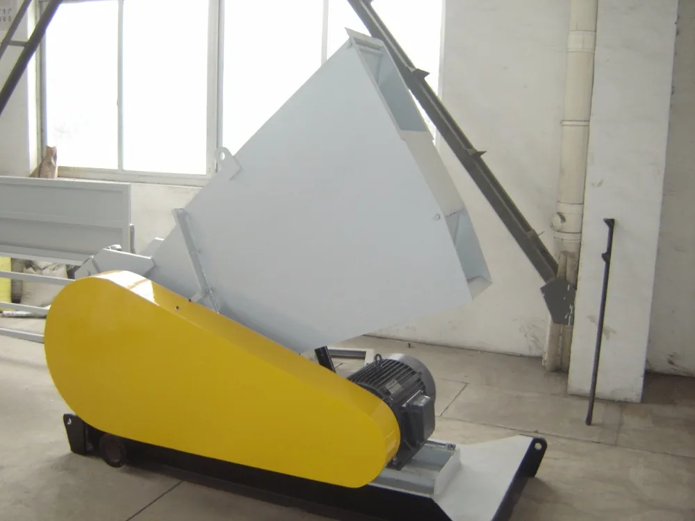 PE and PVC waste plastic pipe crusher