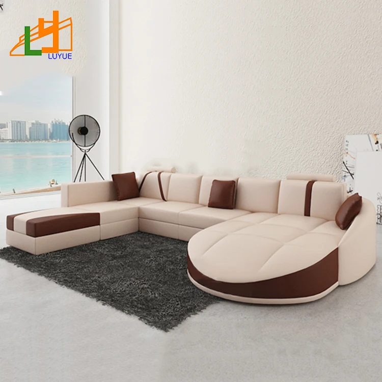 Luxury Alibaba Online Sale Sofa Set Corner L Shape canape salon Modern Hotel Office living room sofa