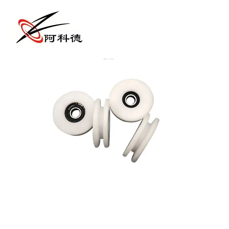 POM acetal wire rope pulley standard cable sliding sheaves nylon timing belt pulley roller
