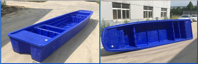 Strong buoyancy anti-slip 2 m plastic boat