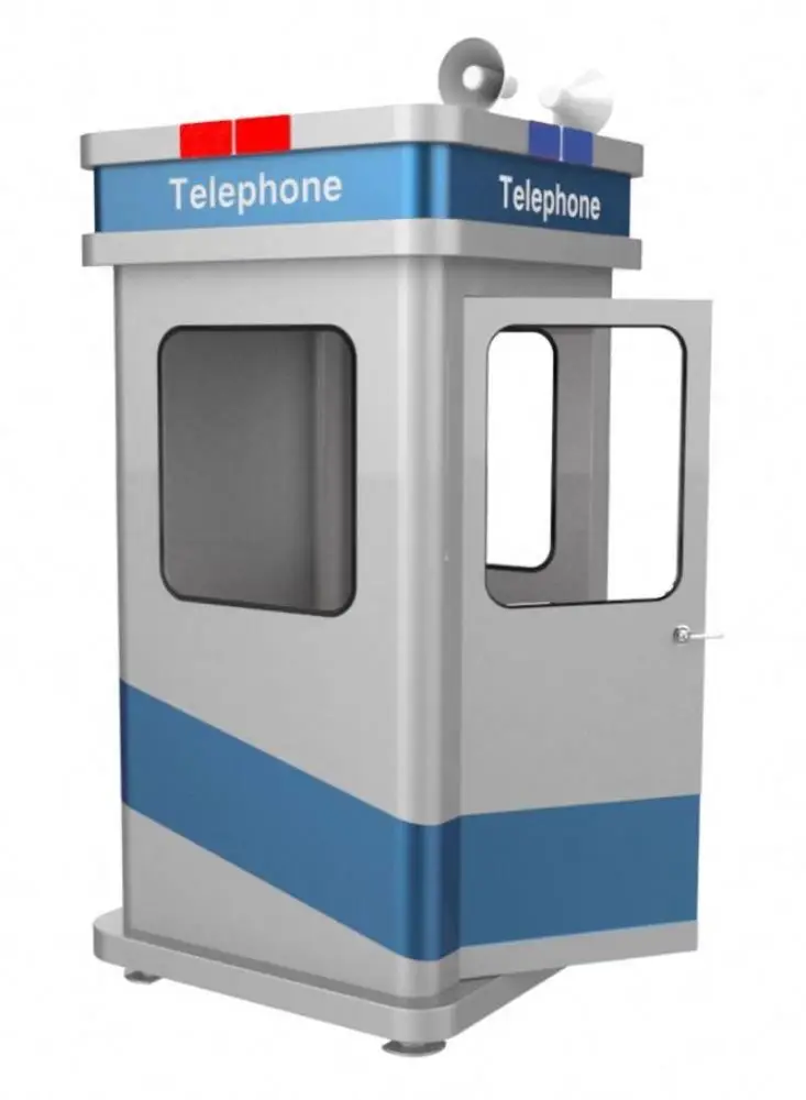 weatherproof phone booth, outdoor used telephone booth,Dustproof Phone Booth JR-TH-03
