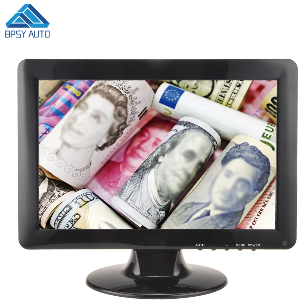 OEM 12 Inch Computer LCD Monitor Widescreen 16:10 12.1 Inch LCD Desktop PC Monitor 12V DC Input