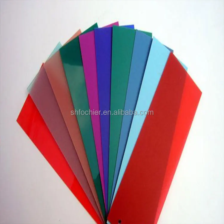 Colored flexible plastic PVC sheet rolls hard plastic sheets PVC 1mm