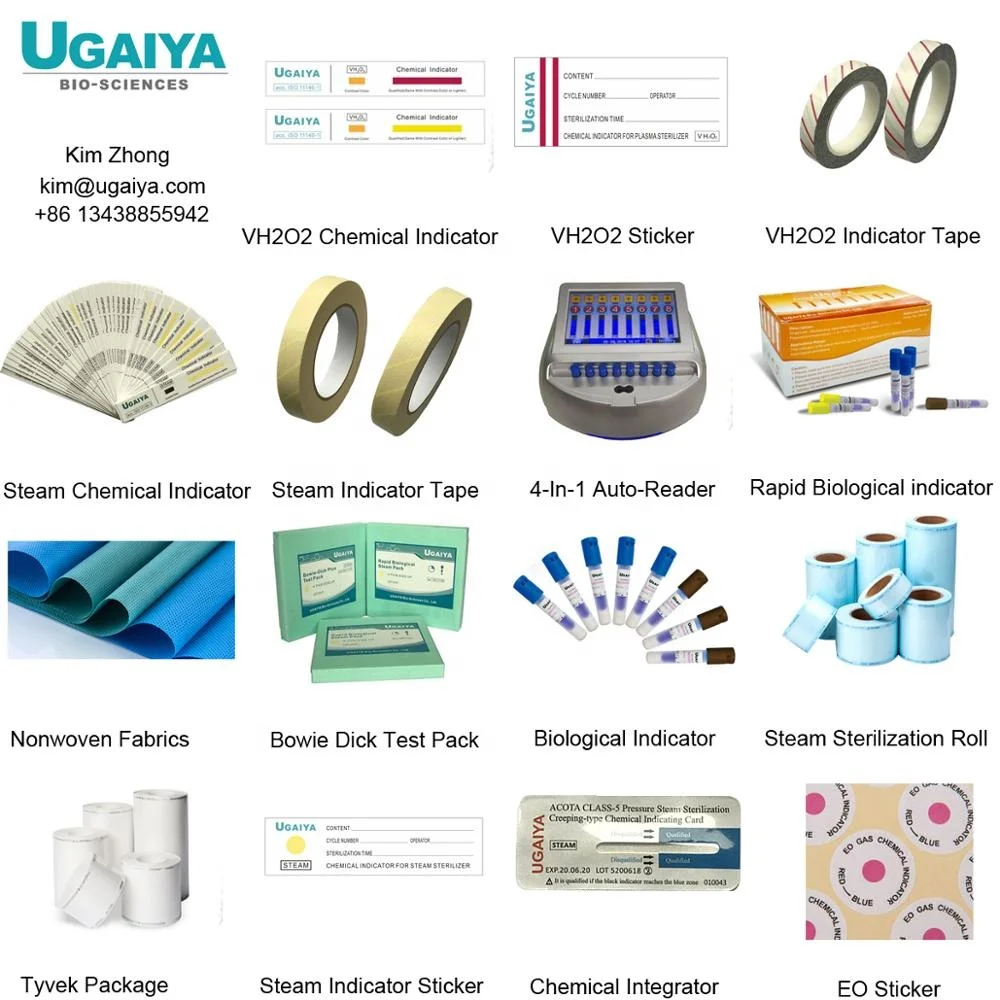 
2021 Hot Sale Ugaiya Class 5 Chemical Integrator For Steam Sterilization UGCI0105 