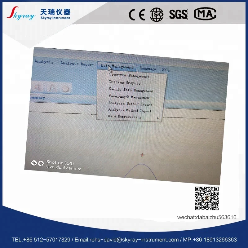 ICP AES laboratory equipment for minerals alloy measurement