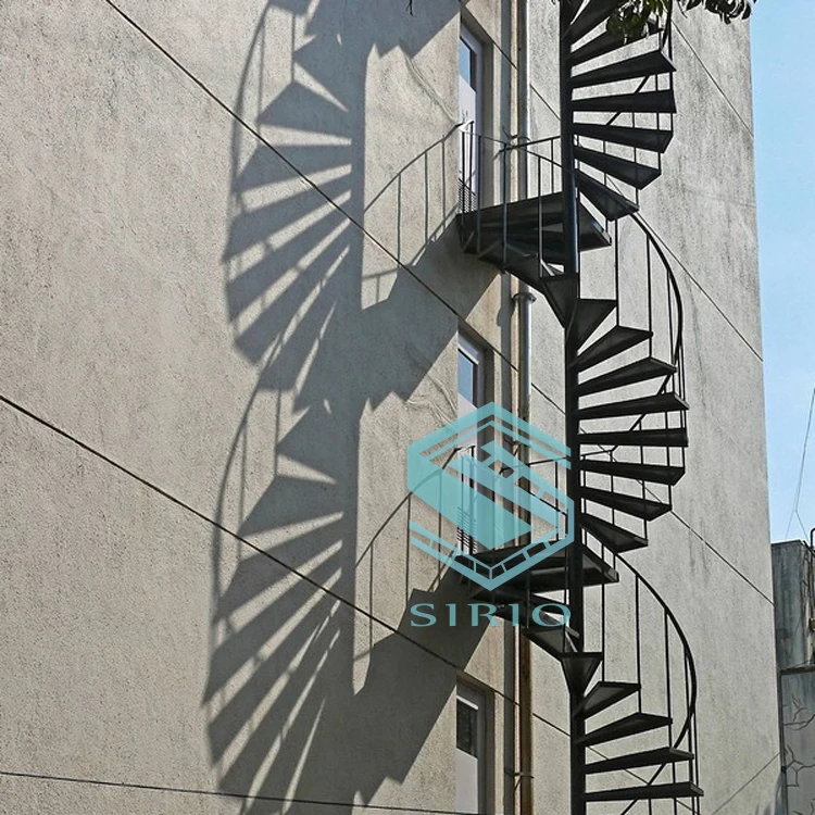 Interior oak round staircase spiral staircase customized stairs new design