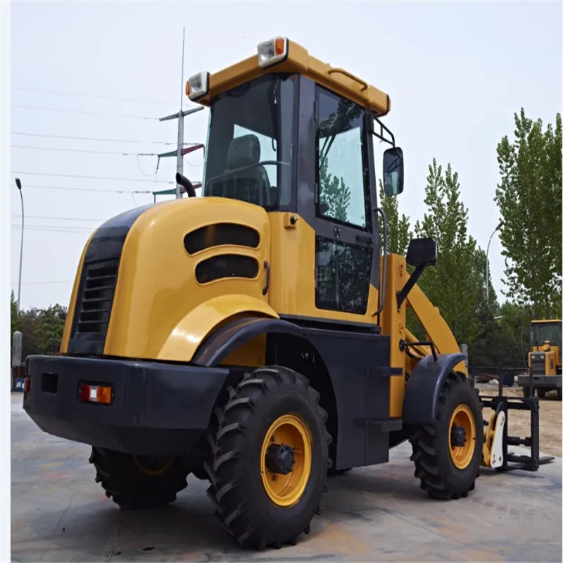 Китайский дешевый мини-погрузчик с шарнирным соединением фронтальный погрузчик ZL12 колесный 4x4