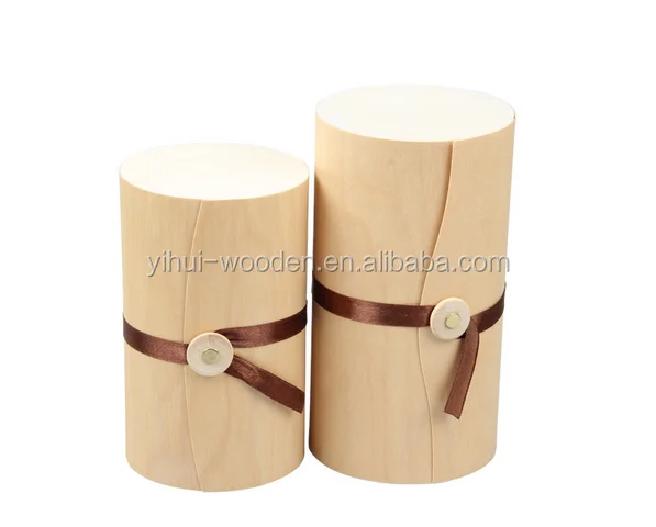 hot sale birch bark wood box,handmade birch veneer for wine,soft wood gift box