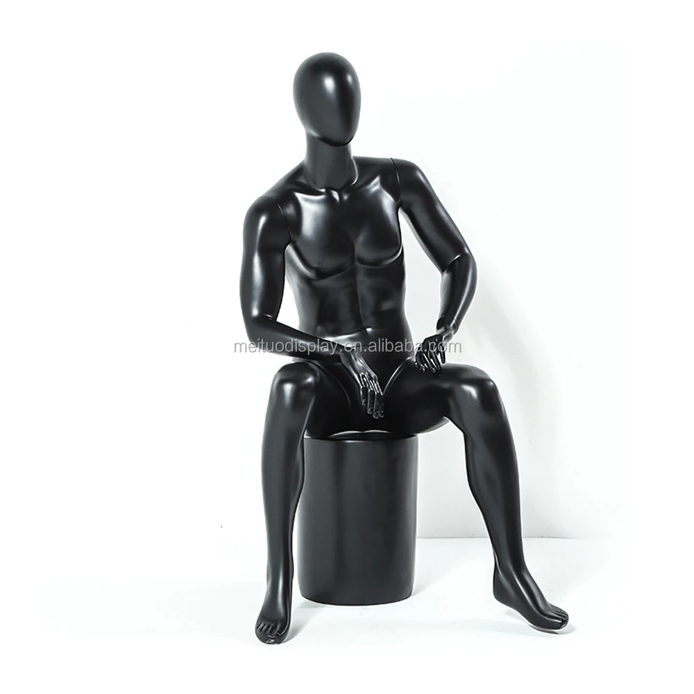 Used for Shoe Display Man Male Sitting Mannequin