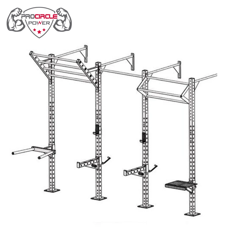 Многофункциональное настенное оборудование для фитнеса, домашнего спортзала