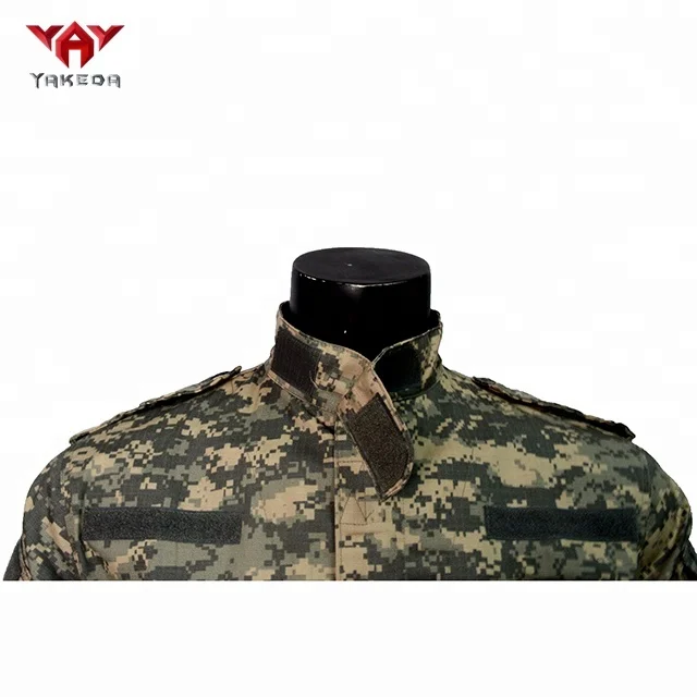 YAKEDA US regulations ripstop polycotton tactical shirt pant army clothing military combat field jacket ACU digital uniform
