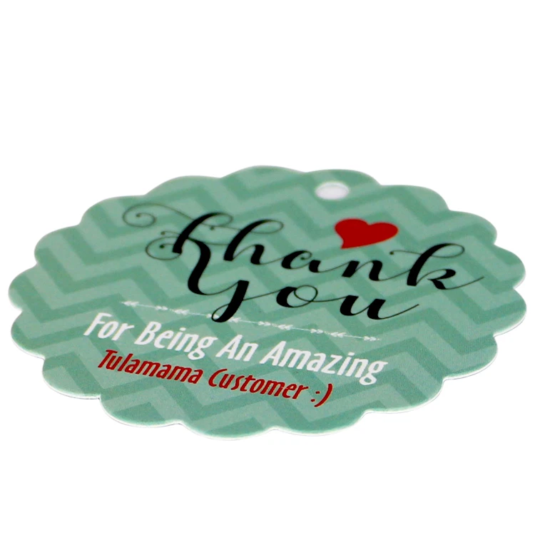 Yilucai Пользовательский логотип печать художественная бумага детские спасибо открытки