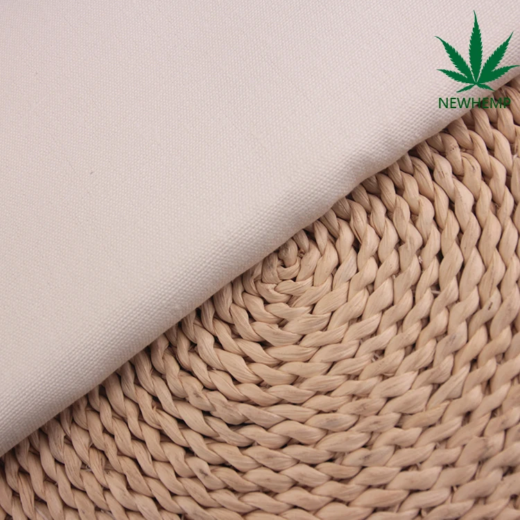 
organic 100%hemp fabric wholesale 