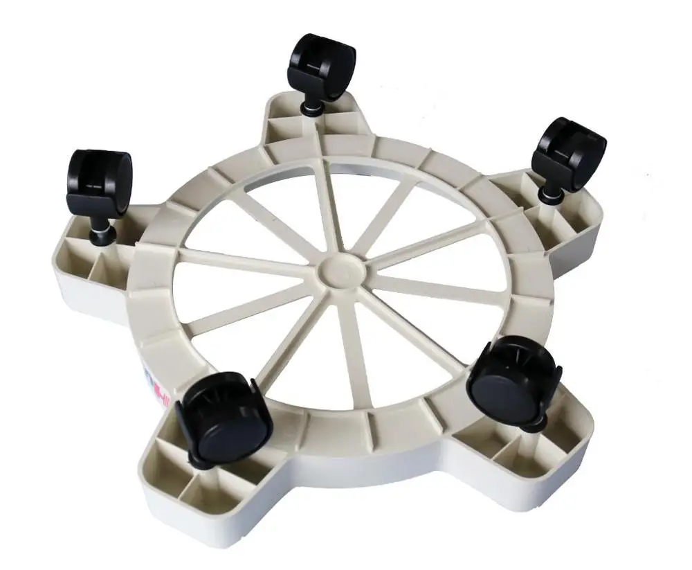 Полезная круглая пластиковая тележка