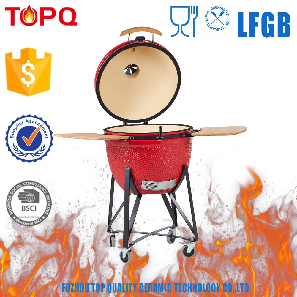 TOPQ Charcoal Grill BBQ Meat Machine Pig Grill Grill