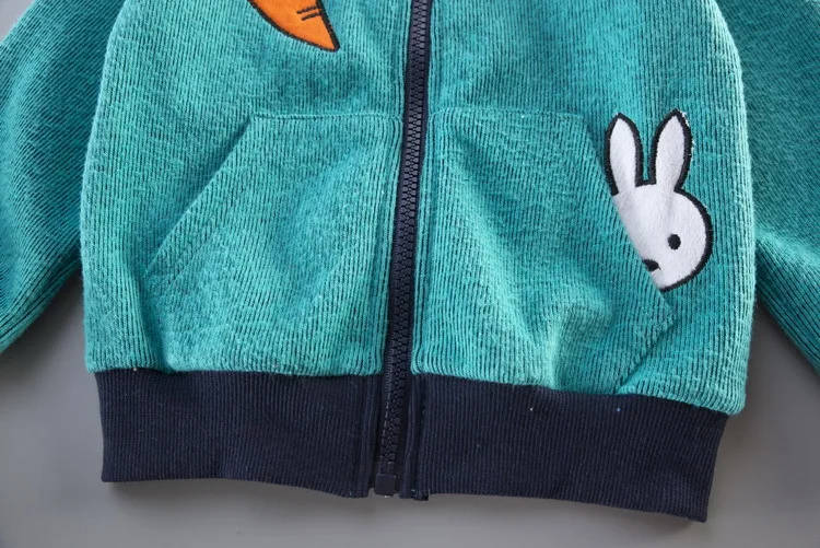Korean Fashion Newborn Infant Clothes Cute Carrot Rabbit Boy Suit For 2019 Spring