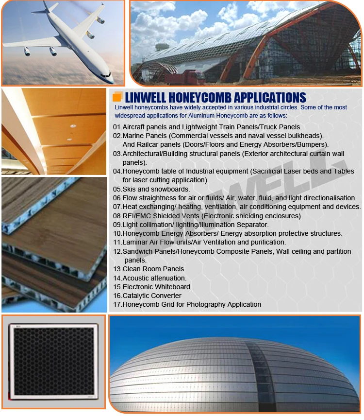 Electronic Factory Emi Cleanroom Partition Aluminum Honeycomb 50 Mm