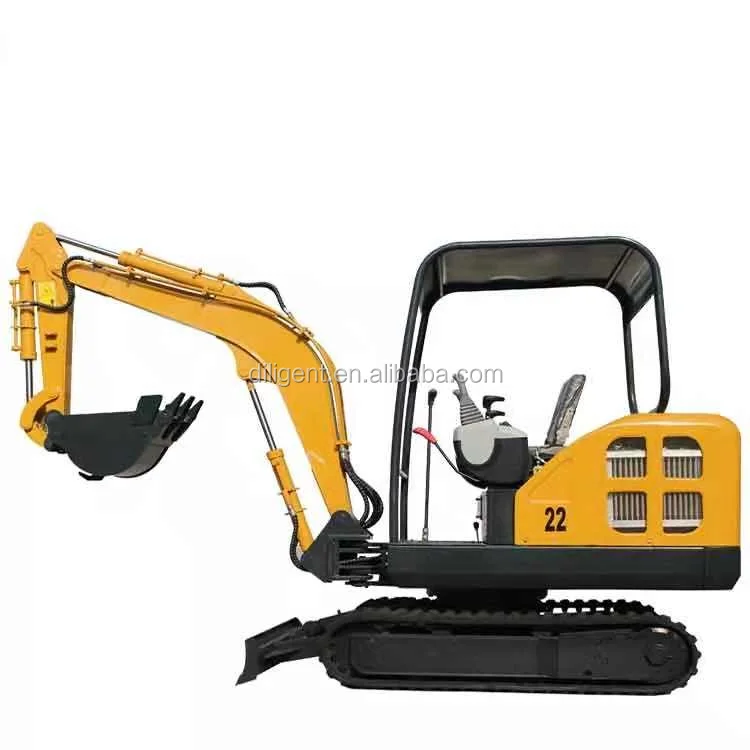 factory direct sale mini digger mini rotary excavator garden machinery