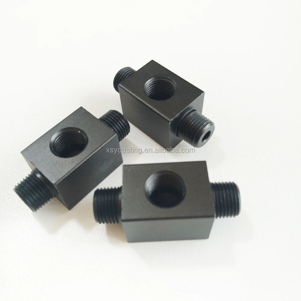 Корпус из анодированного алюминиевого сплава 6061 фрезерный станок с ЧПУ клапан сброса давления