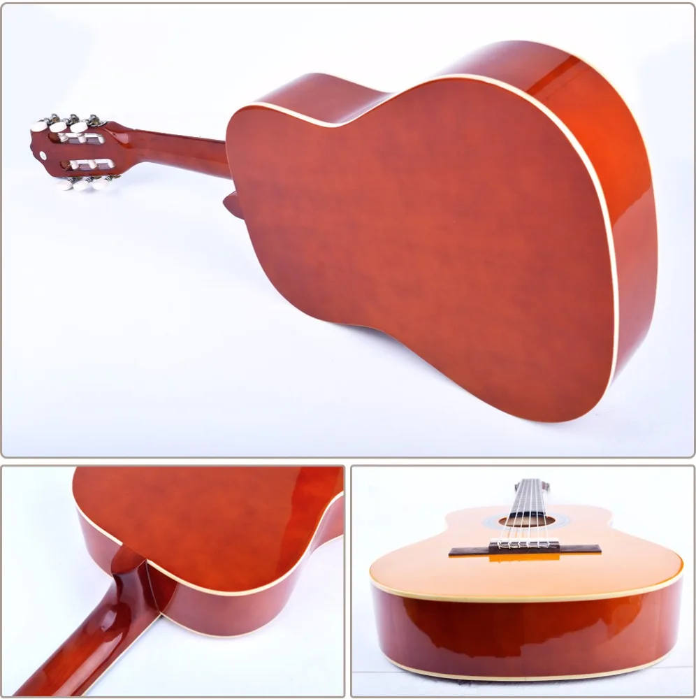 full size 39inch China wholesale student classical guitar