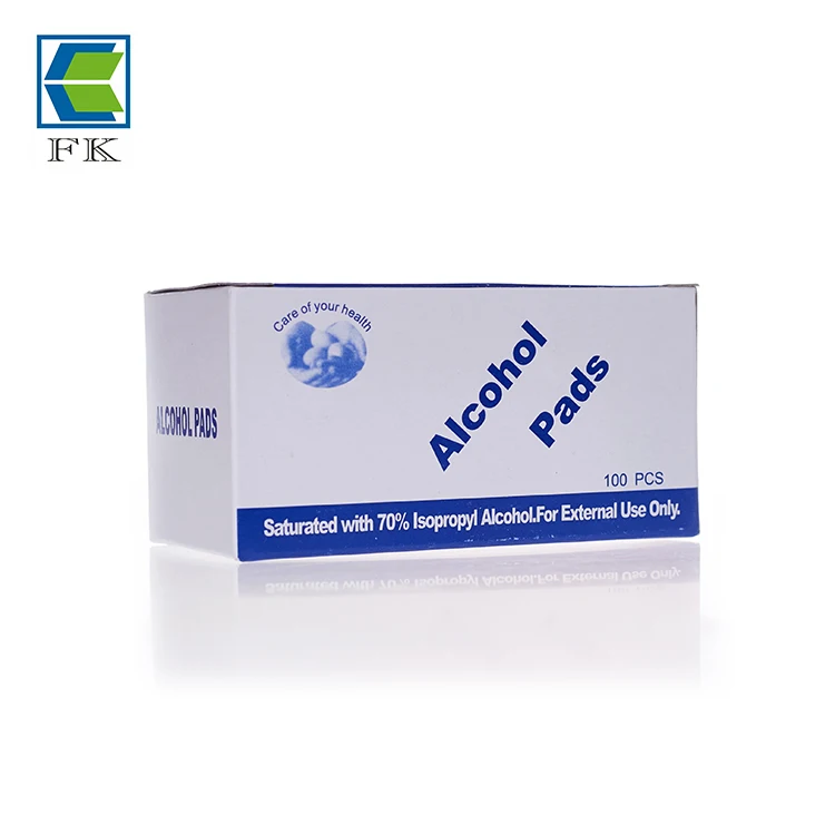 
alcohol pad for disinfection use 