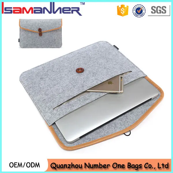 Модные нескольких цветов чувствовал shakeproof 19 дюймов laptop sleeve без застежки-молнии