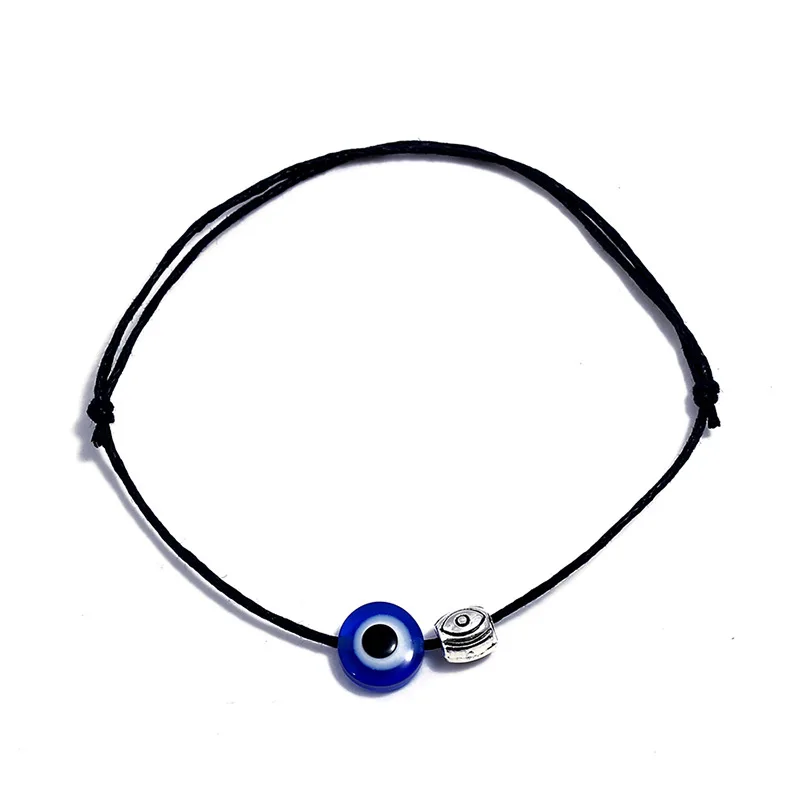 Turkish Religious Blue Evil Eyes Crystal Adjustable Bracelet