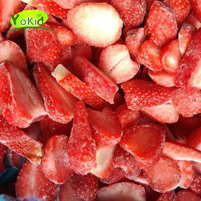 Iqf Замороженные Ломтики клубники бренды для экспорта