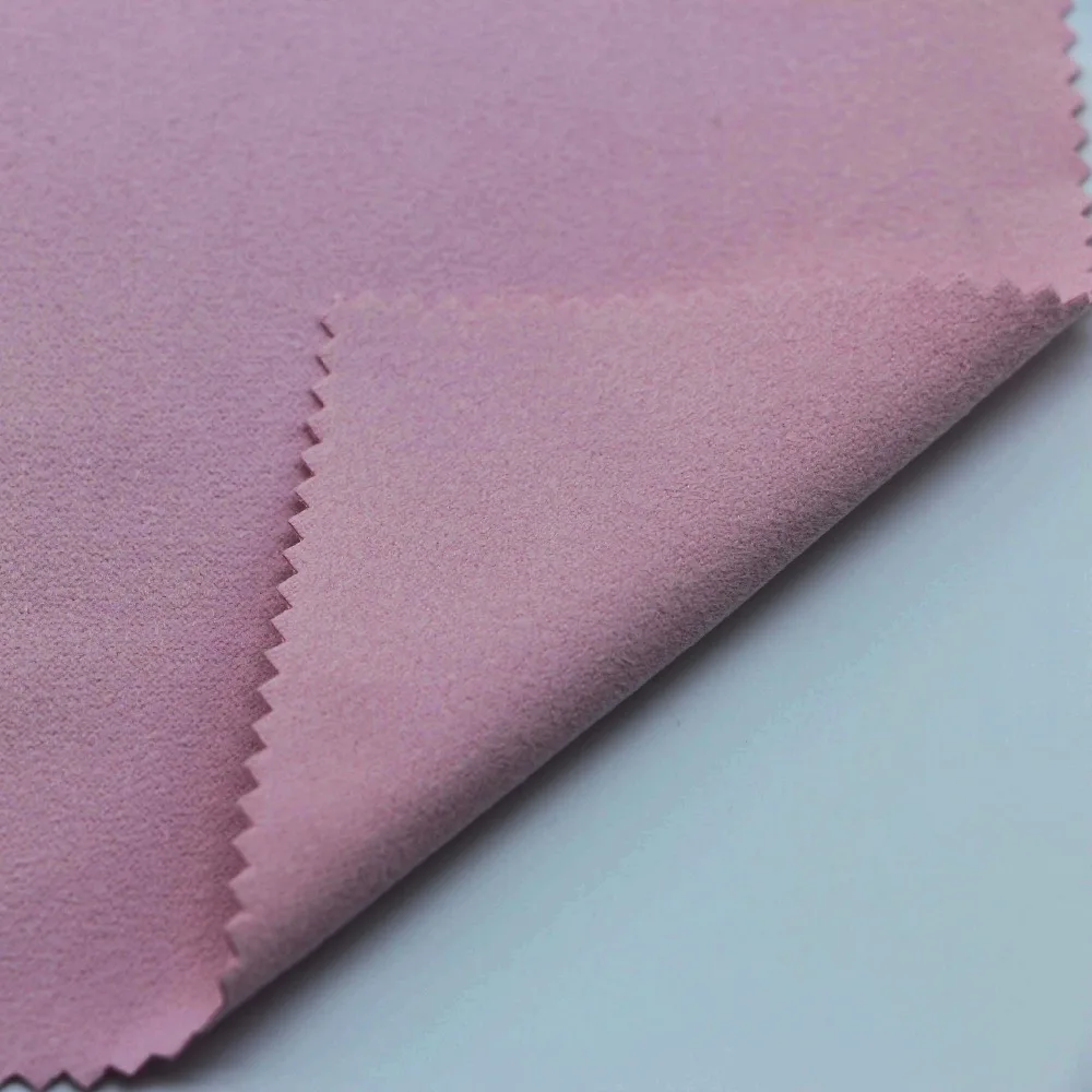 Экологически чистая замшевая ткань из микрофибры