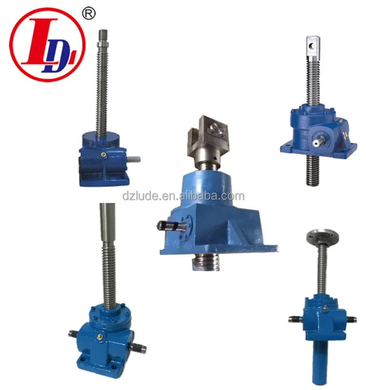 Винтовой домкрат червячного редуктора SWL