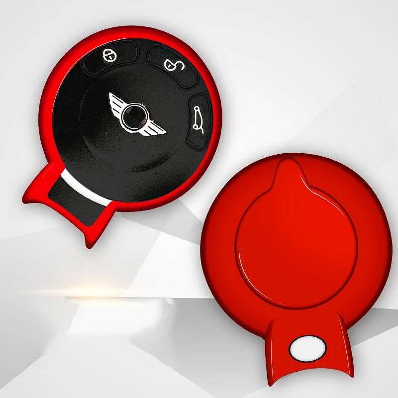 Soft TPU Car Remote Key Case Cover FOB Protection Fit For BMW mini cooper Car Holder Shell Car-Styling