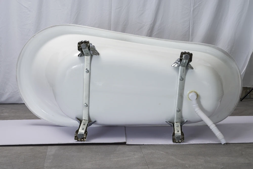 BS-6308 French Classical royal design cheap popular bathroom claw bathtub acrylic hot tub for adult