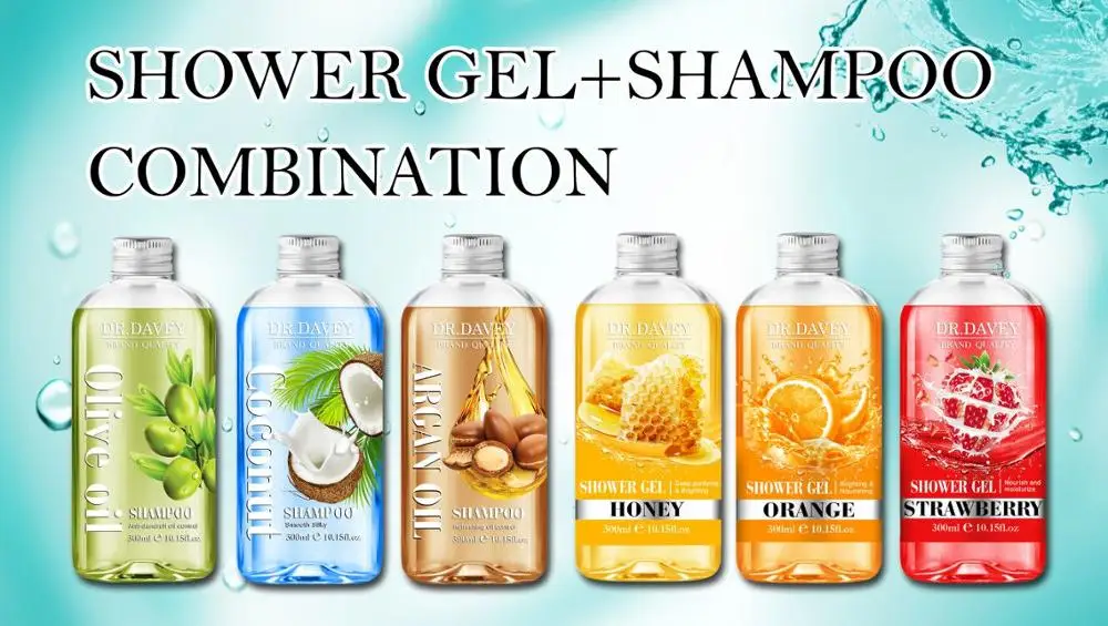 DV.DAVEY BRAND QUALITY NOURISH AND MOISTUIZE STRAWBERRY SHOWER GEL