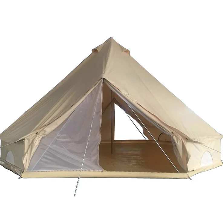 Outdoor luxury cotton canvas bell tent for sale
