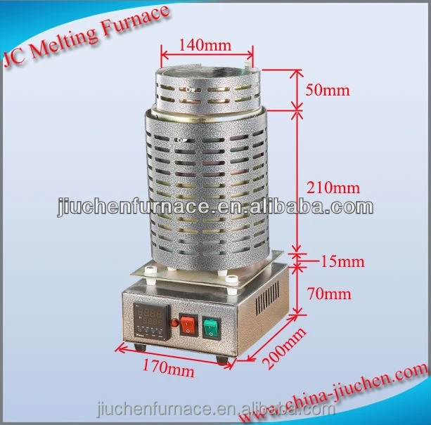 
JC Mini Gold Melting Furnace Gold Jewelry Chain Making Machine 