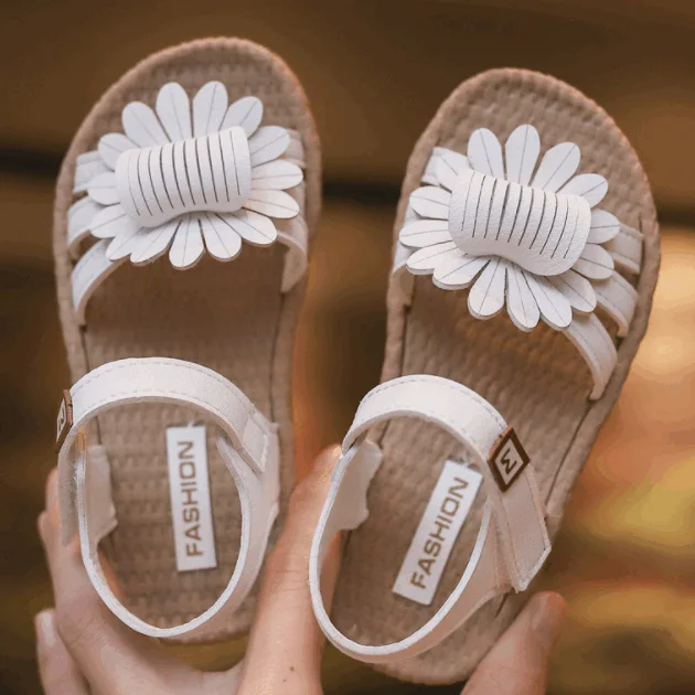 2019 summer girl comfortable princess shoes girls flower children sandals kids causal shoes