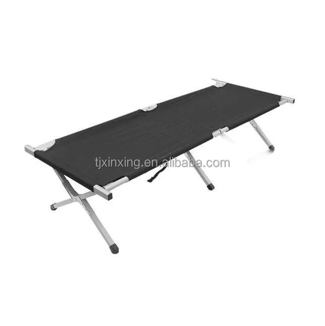 steel camping folding bed
