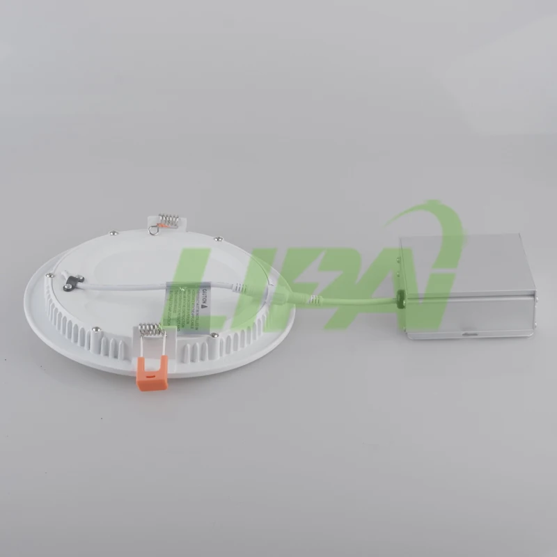 120V CRI 90 6inch 16W ETL ES approved LED recessed ceiling panel light with junction box for damp location