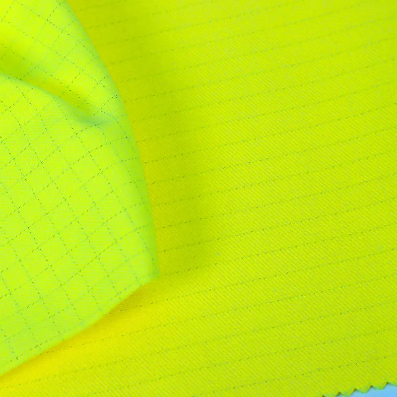 Высокопрочная модакриловая ткань EN 471 для промышленной рабочей одежды